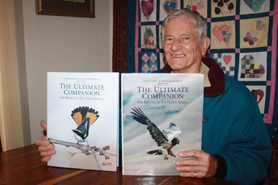 Peter Ginn's 12th birding book arrives